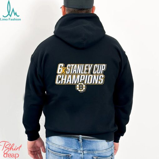 NHL Boston Bruins 6X Stanley Cup Champions shirt