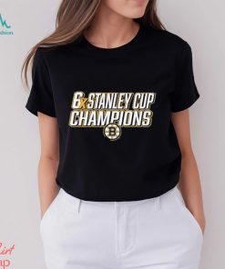 NHL Boston Bruins 6X Stanley Cup Champions shirt