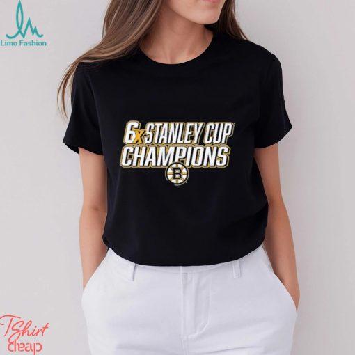 NHL Boston Bruins 6X Stanley Cup Champions shirt