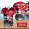 NFL San Francisco 49ers Special Hawaiian Design With Flowers And Big Logo Button Shirt