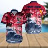 NFL Las Vegas Raiders Special Hawaiian Design With Flowers And Big Logo Button Shirt