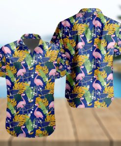 NHL St. Louis Blues Crane Bird Special Design Button Hawaiian Shirts