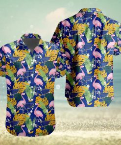 NHL St. Louis Blues Crane Bird Special Design Button Hawaiian Shirts