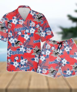 Natural Light Hawaiian Shirt Flowers Pattern Personalized Gift For Him And Her