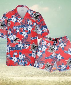 Natural Light Hawaiian Shirt Flowers Pattern Personalized Gift For Him And Her