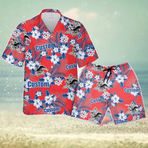 Natural Light Hawaiian Shirt Flowers Pattern Personalized Gift For Him And Her