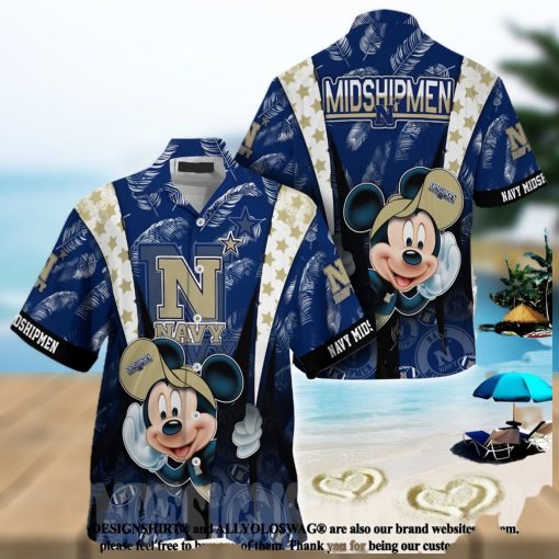 Navy Midshipmen Summer Hawaiian Shirt For Your Loved Ones This Season