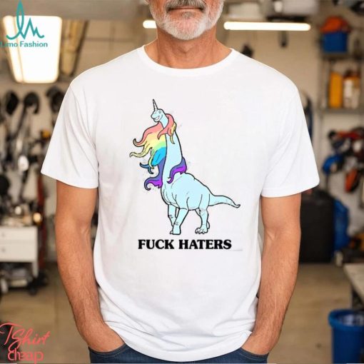 Neatoshop Fuck Haters Long Sleeve T Shirt