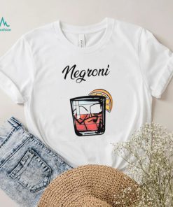 Negroni Cocktail Recipe Shirt
