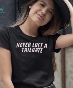 Never Lost A Tailgate LOU Tee Shirt