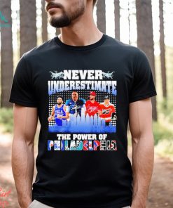 Never Underestimate The Power Of Philadelphia Signature Shirt, hoodie, sweater, long sleeve and tank top Never Underestimate The Power Of Philadelphia Signature Shirt