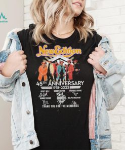 New Edition 45th Anniversary 1978 – 2023 Thank You For The Memories T Shirt