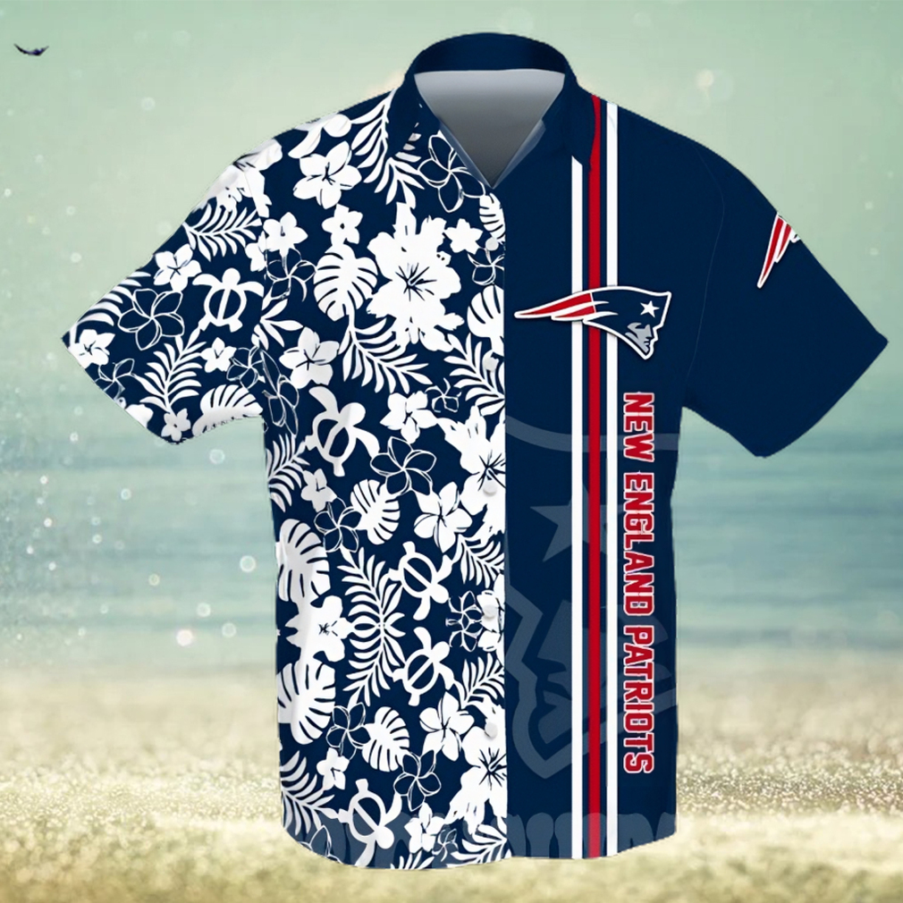 New England Patriots All Over Print Flowery Short Sleeve Dress Shirt Hawaiian Summer Aloha Beach Shirt New England Patriots All Over Print Flowery Short Sleeve Dress Shirt Hawaiian Summer Aloha Beach Shirt