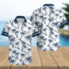 Mahindra And Mahindra Flamingo All Over Print Summer Short Sleeve Hawaiian Beach Shirt