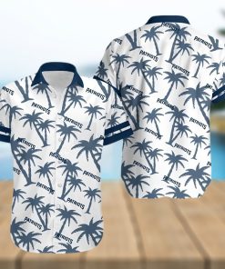 New England Patriots Coconut Tree Nfl Hawaiian Shirt