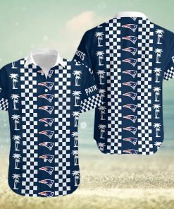 New England Patriots Coconut Trees Hawaiian Shirt