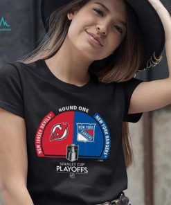 New Jersey Devils vs New York Rangers Match 2023 NHL playoffs shirt