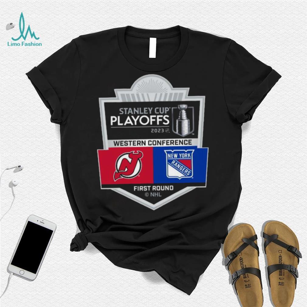 https://img.limotees.com/photos/2023/04/New-Jersey-Devils-vs-New-York-Rangers-Stanley-Cup-2023-NHL-Western-Conference-shirt1.jpg