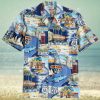 Navy Blue Nice Design Hawaiian Shirt