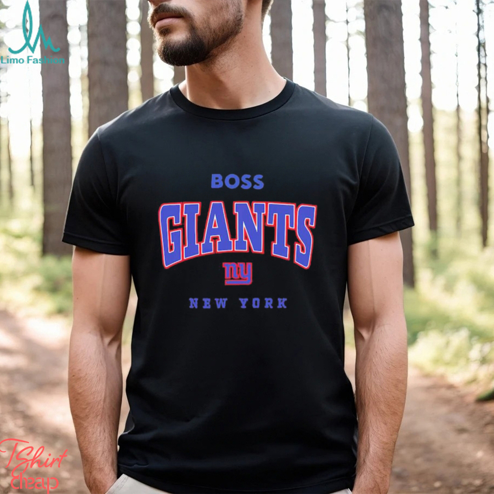 New York Giants BOSS X NFL Huddle T Shirt - Limotees