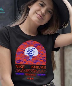 New York Knicks Just do it basketball art shirt