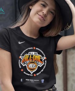 New York Knicks Nike Youth 2023 NBA Playoffs Mantra T Shirt