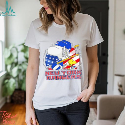 New York Rangers Ice Hockey Snoopy And Woodstock NHL shirt