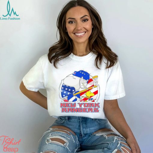 New York Rangers Ice Hockey Snoopy And Woodstock NHL shirt