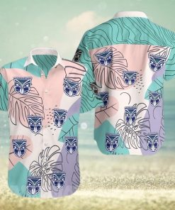 New Zeal And Warriors All Over Print Summer Short Sleeve Hawaiian Beach Shirt