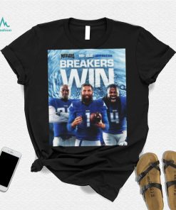 New orleans breakers breakers win incoming usfl shirt