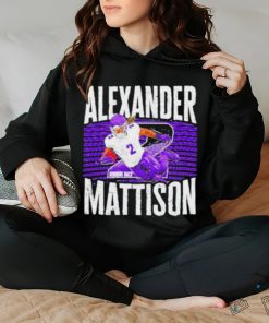 Nice Alexander Mattison Minnesota leap football shirt