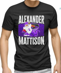 Nice Alexander Mattison Minnesota leap football shirt