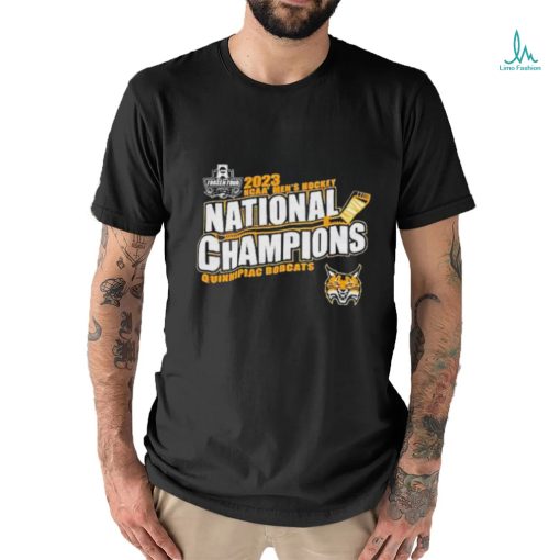 Nice Quinnipiac Bobcats 2023 NCAA Men’s Hockey National Champions shirt