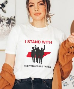 Nice i stand with the Tennessee three shirt