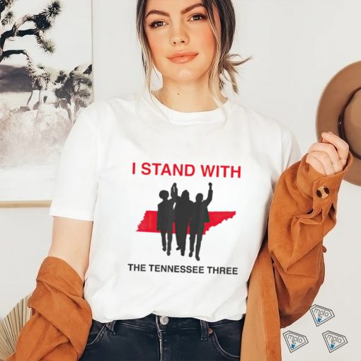 Nice i stand with the Tennessee three shirt