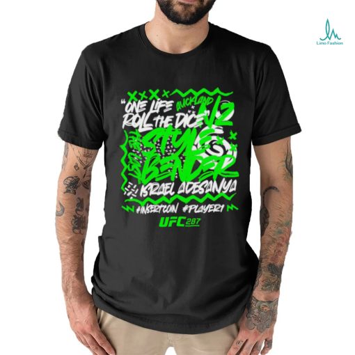 Nice israel Adesanya Roll The Dice UFC shirt