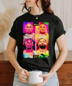 Nice pereira Vs Adesanya and Burns vs Masvidal Event shirt