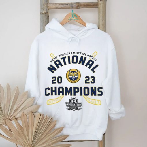 Nice quinnipiac Bobcats Champion 2023 NCAA Men’s Ice Hockey National Champions Locker Room shirt