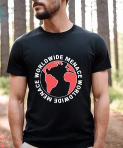 Nld menace worldwide t shirt