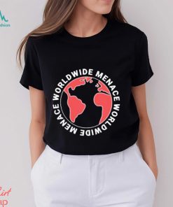 Nld menace worldwide t shirt