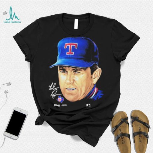 Nolan Ryan Big Face And Spell out Shirt