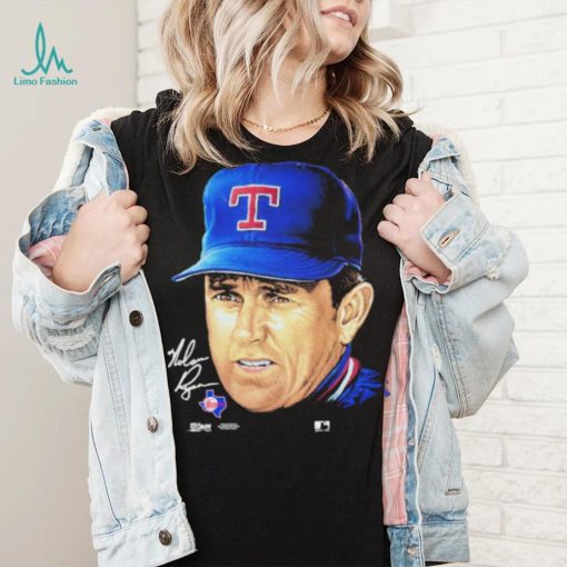 Nolan Ryan Big Face And Spell out Shirt