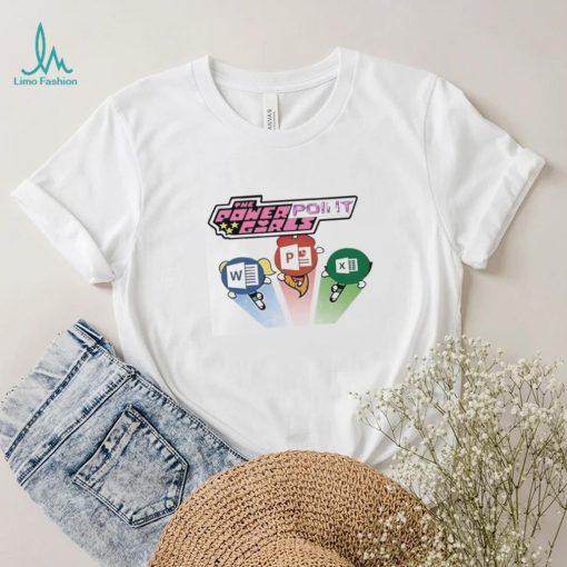 Non Aesthetic Things The Power Point Girl T Shirt