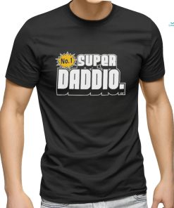 Novelty Super Daddio Funny shirt