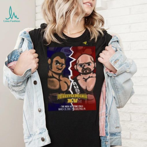 OFFICIAL WWE SHOP WRESTLEMANIA XV SHIRT