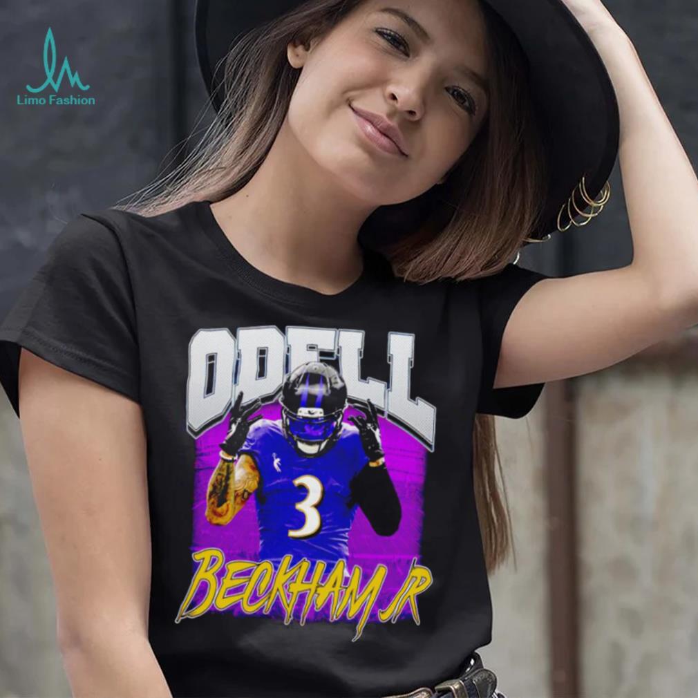 Official Odell Beckham Jr 3 Baltimore Ravens shirt, hoodie, sweater, long  sleeve and tank top