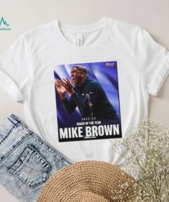 Official 2022 23 Coach Of The Year Mike Brown Tee