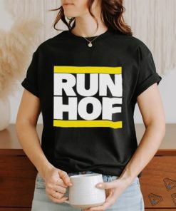 Official 95.7 The Game Bonta Hill Wearing Run Hof shirt