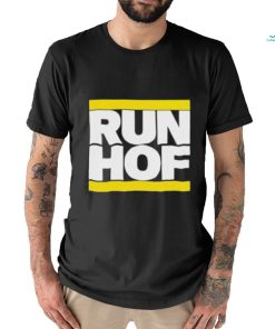 Official 95.7 The Game Bonta Hill Wearing Run Hof shirt