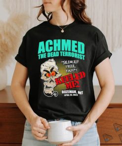 Official Achmed The Dead Terrorist Jeff Dunham Bozeman MT April 29 2023 Tour Shirt